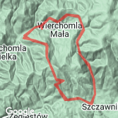 Mapa Cyklokarpaty Wierchomla 2019 - mega